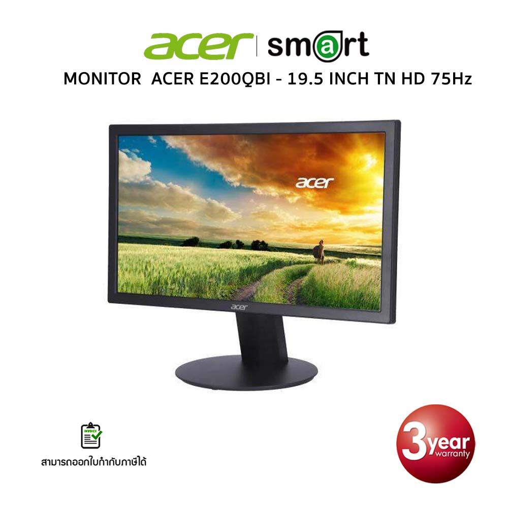 MONITOR  ACER E200QBI - 19.5 INCH TN HD 75Hz