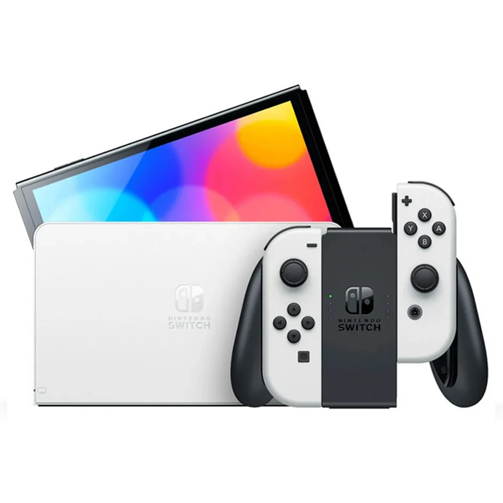เครื่องเล่นเกม Nintendo Switch-H Oled Console White