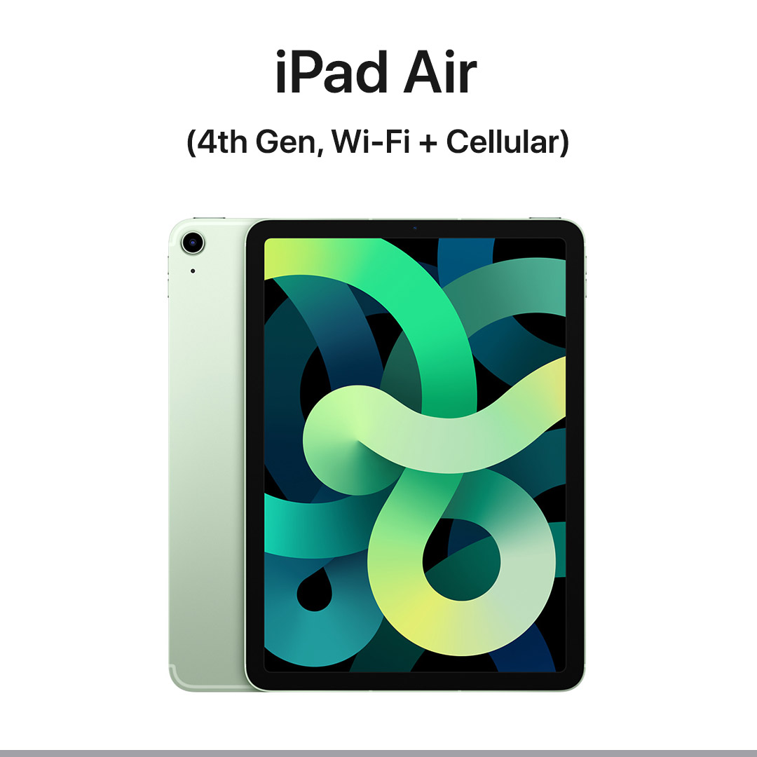 Apple iPad Air 10.9-inch (4th Gen, Wi-Fi + Cellular)