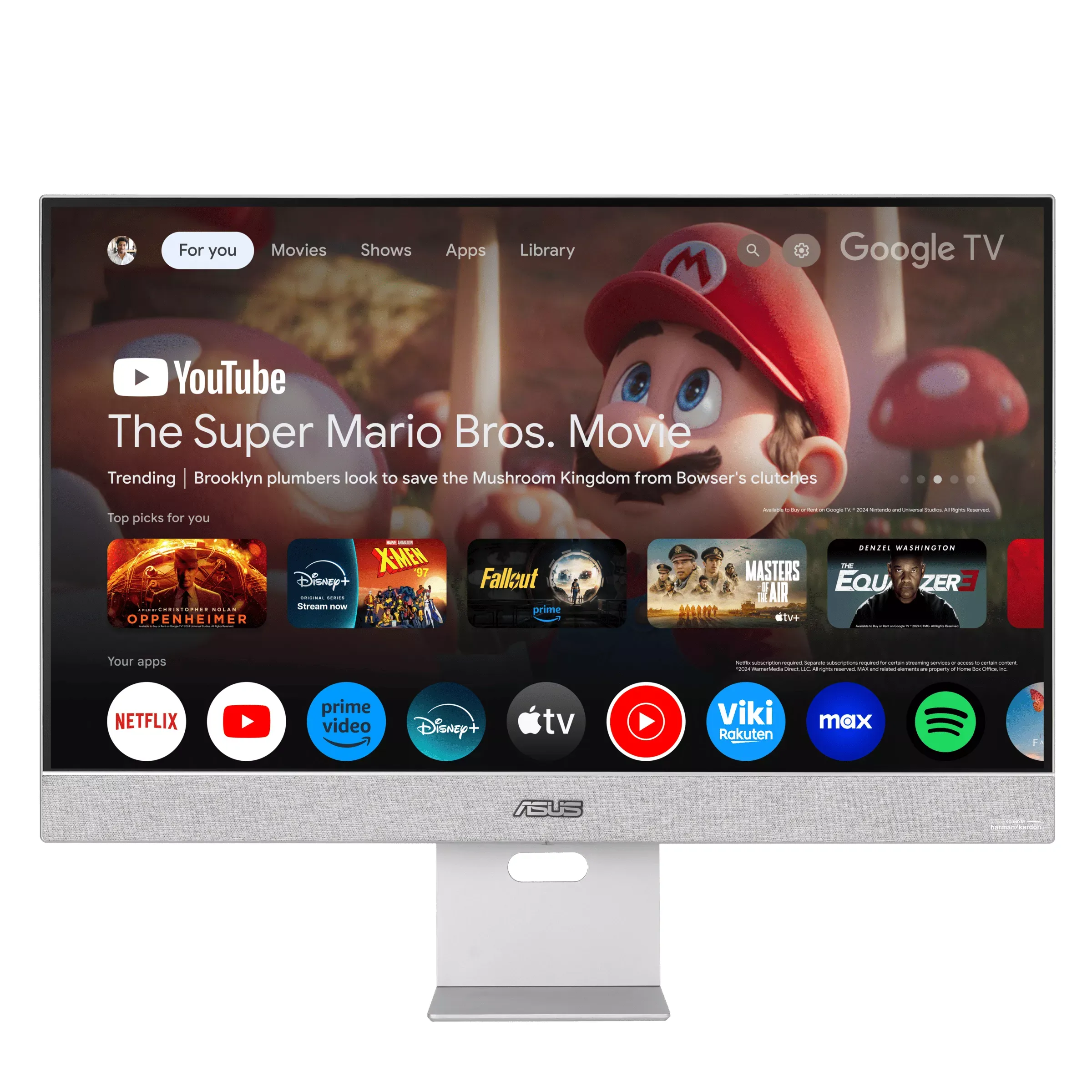 ASUS ZenScreen Smart MS27UC 27" 4K 60Hz Monitor