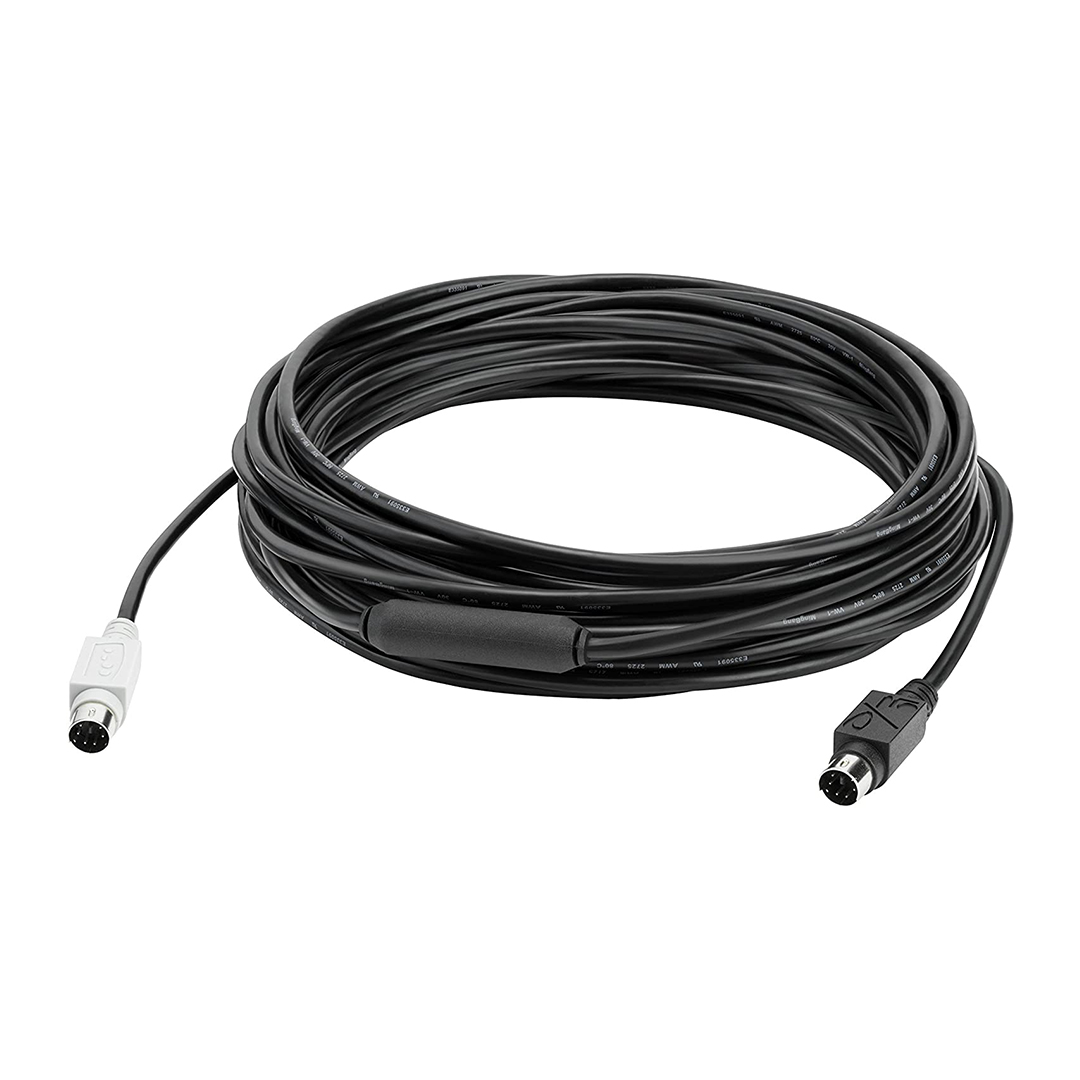 Logitech Group - 10M Extended Cable (ใช้ร่วมกับ Logitech Group เท่านั้น)