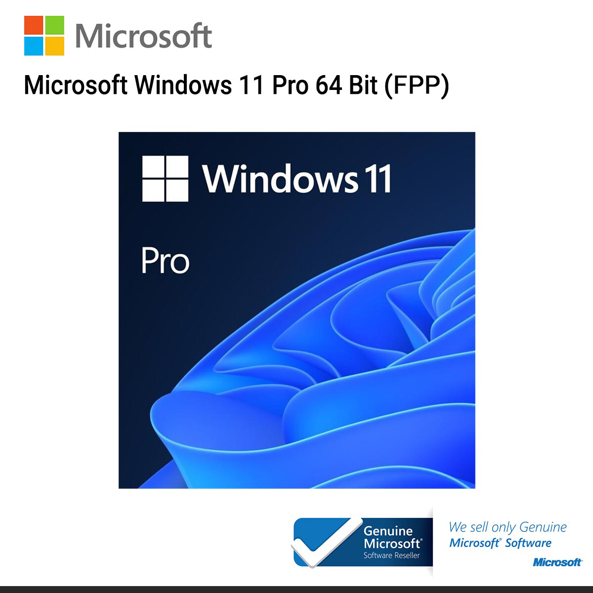 Microsoft Windows 11 Pro 64Bit Eng Intl 1pk DSP OEI FPP (HAV-00163)