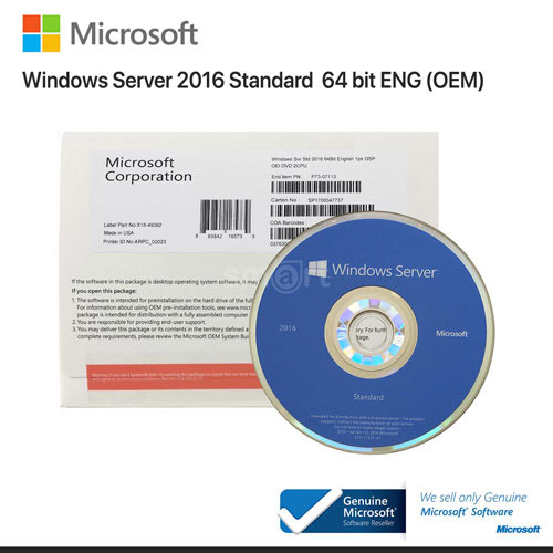 Windоws Server 2016 Standard 64Bit English 1 Pack DSP OEI DVD (P73-07113)