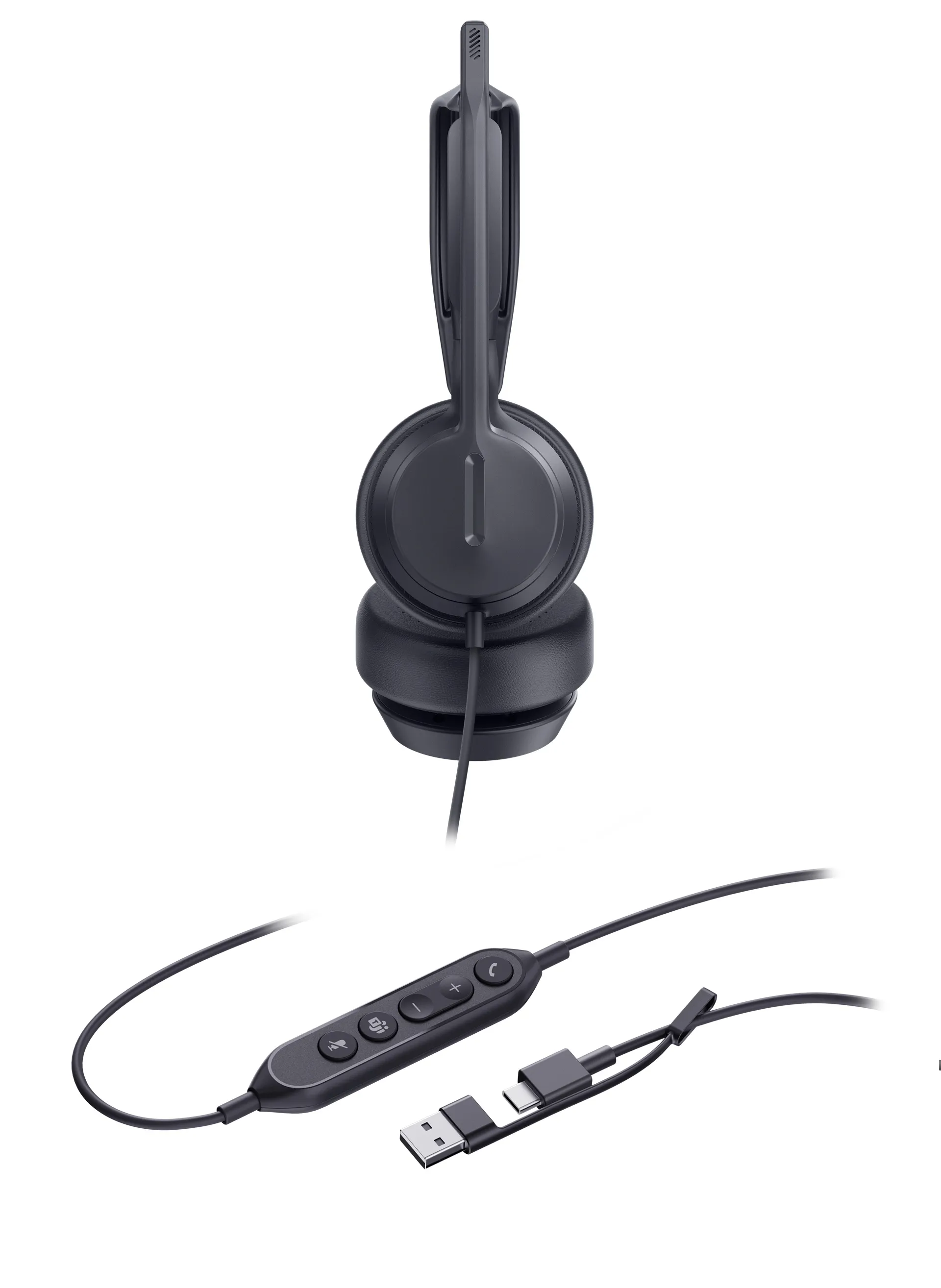 Yealink Wired Headset UH42 Dual Wired Headset USB C/A  | กรุณาติดต่อเจ้าหน้าที่ก่อนทำการสั่งซื้อ