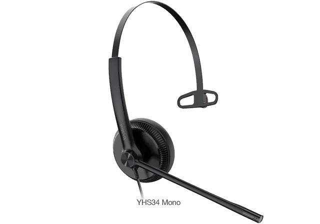 Yealink Wired Headset YHS34 Lite Dual for 3rd Party  | กรุณาติดต่อเจ้าหน้าที่ก่อนทำการสั่งซื้อ