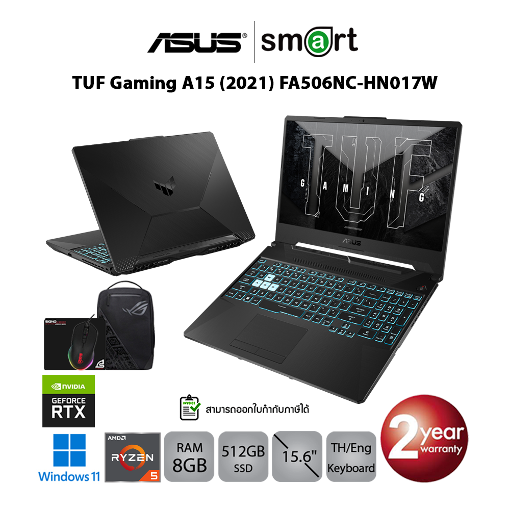 Asus TUF Gaming A15 (2021) FA506NC-HN017W Ryzen 5 7535HS/RTX3050/16GB/512GB/15.6/Win11(Graphite Black)