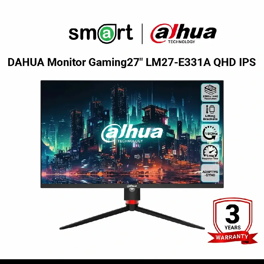 DAHUA Monitor Gaming27" LM27-E331A QHD IPS