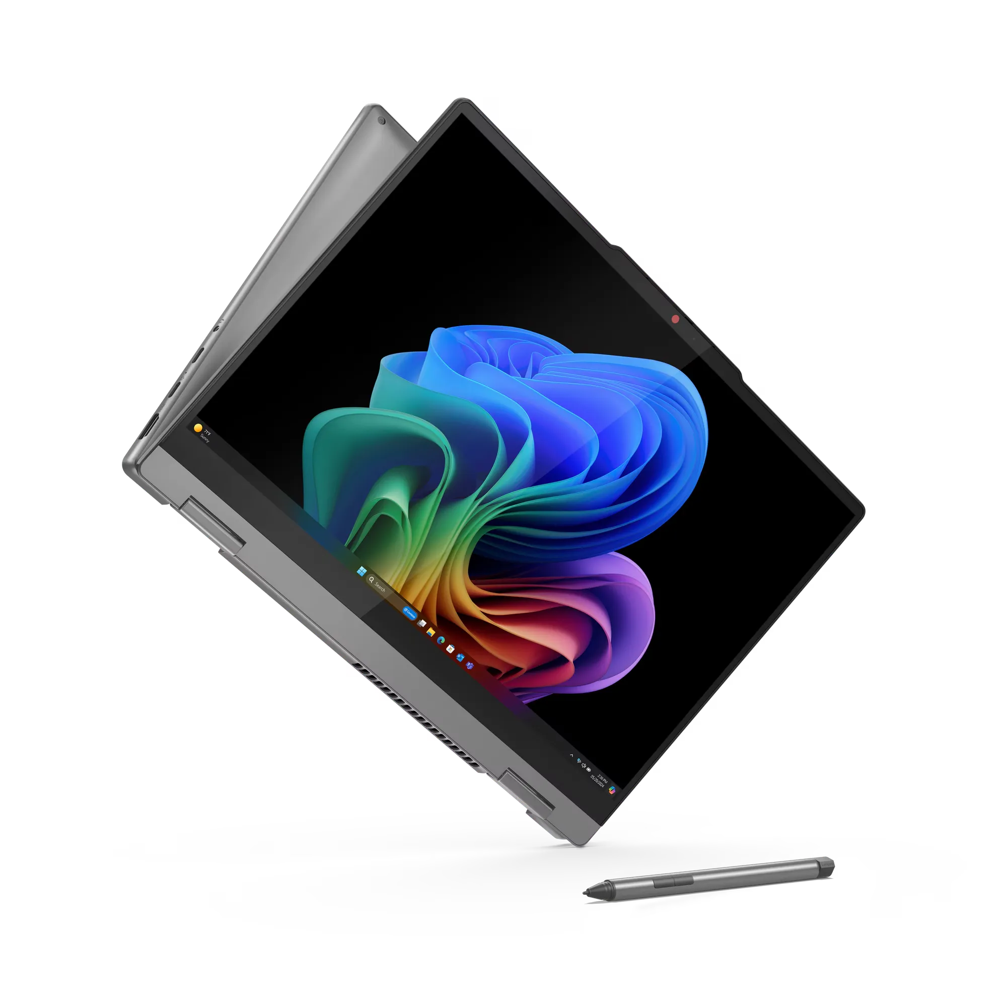 [ใช้โค้ด MAYBTS0300 ลดทันที 300.-]โน๊ตบุ๊ค Notebook Lenovo IdeaPad 5 2-in-1 14Q8X9 (83GH001MTA) Snapdragon X Plus X1P-42-100/16GB/512GB/14"/Win11+Office