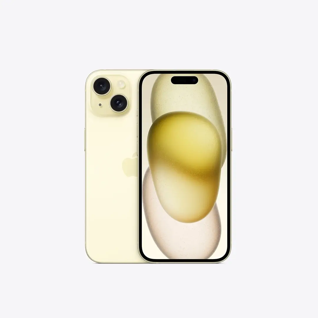 Apple iPhone 15 256GB Yellow | กรุณาติดต่อเจ้าหน้าเพื่อเช็คสินค้าก่อนทำการสั่งซื้อ