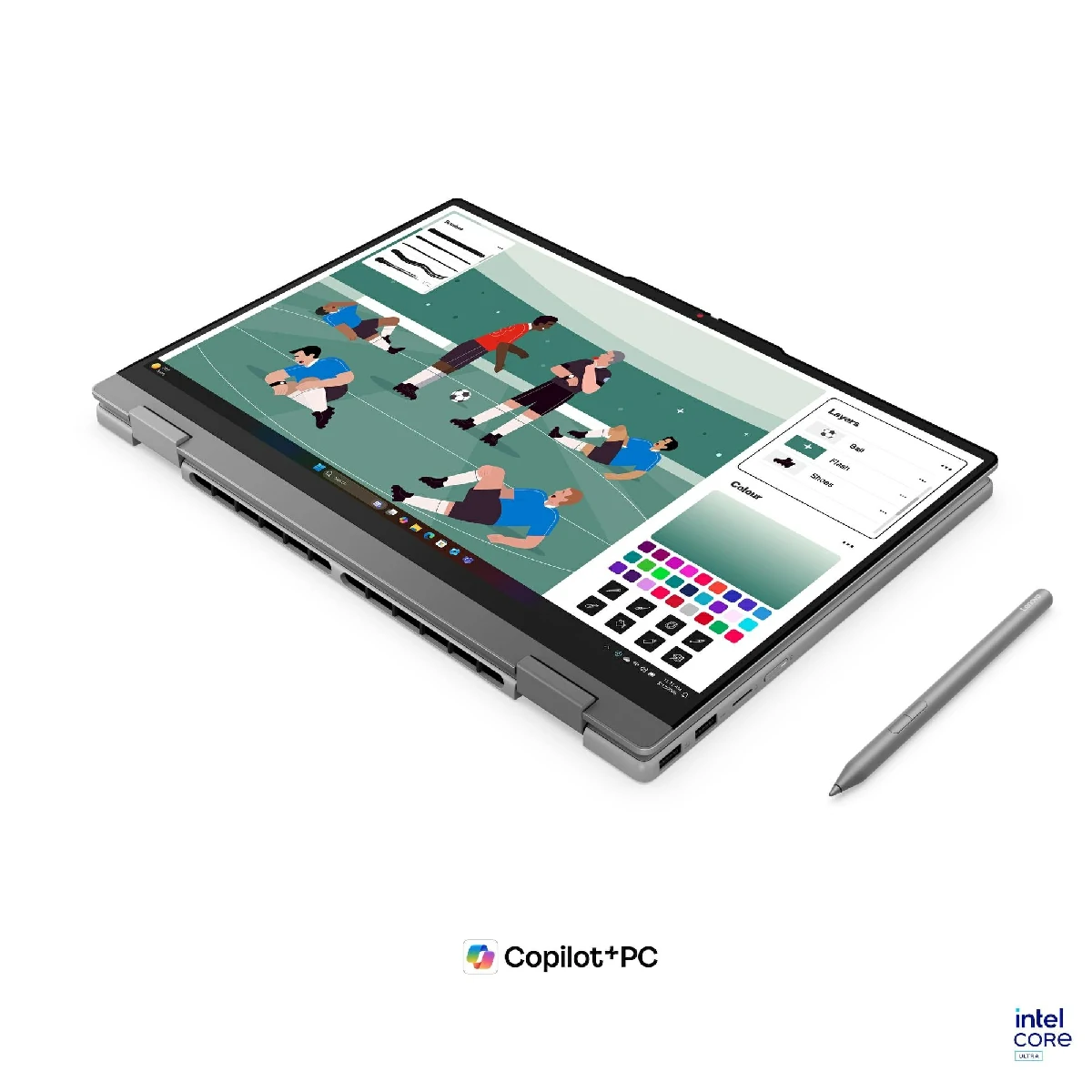 Lenovo IdeaPad 5 2-in-1 15IPH11 (83UL000ATA) Core Ultra 5 325/16GB/512GB/15.3"/Win11H + Office 2024 (Luna Grey)