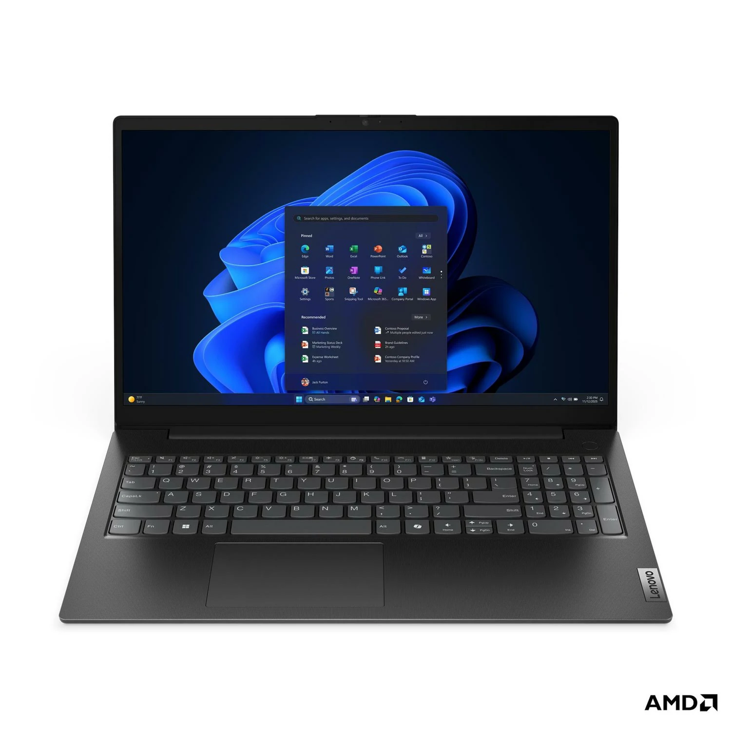 Lenovo V15 G6 (83V4003UTH) Ryzen 7 170/16GB/512GB/15.6"/Win11H+Office2024 (Business Black)