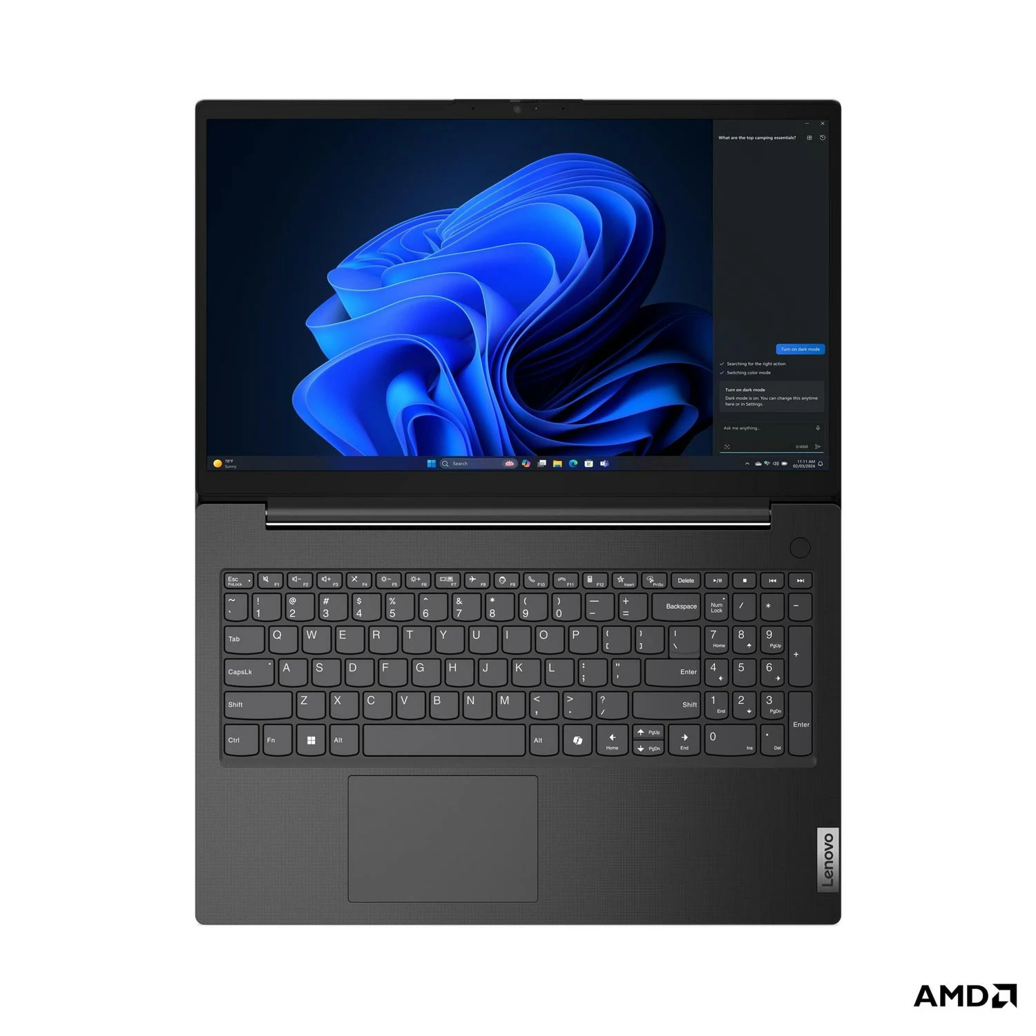 Lenovo V15 G6 (83V4003UTH) Ryzen 7 170/16GB/512GB/15.6"/Win11H+Office2024 (Business Black)