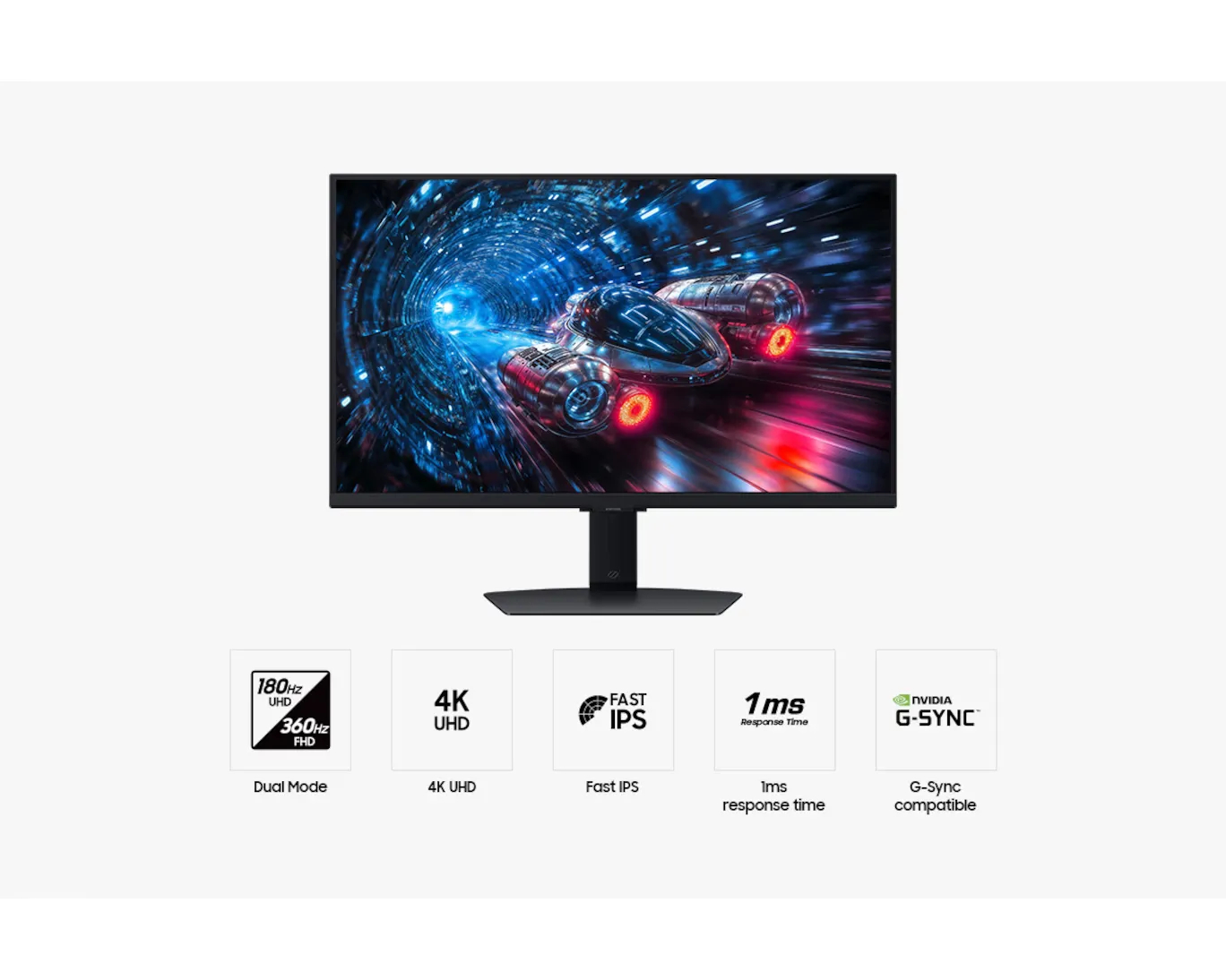  Samsung Monitor 27" ODS G7 4K 360H G70SF