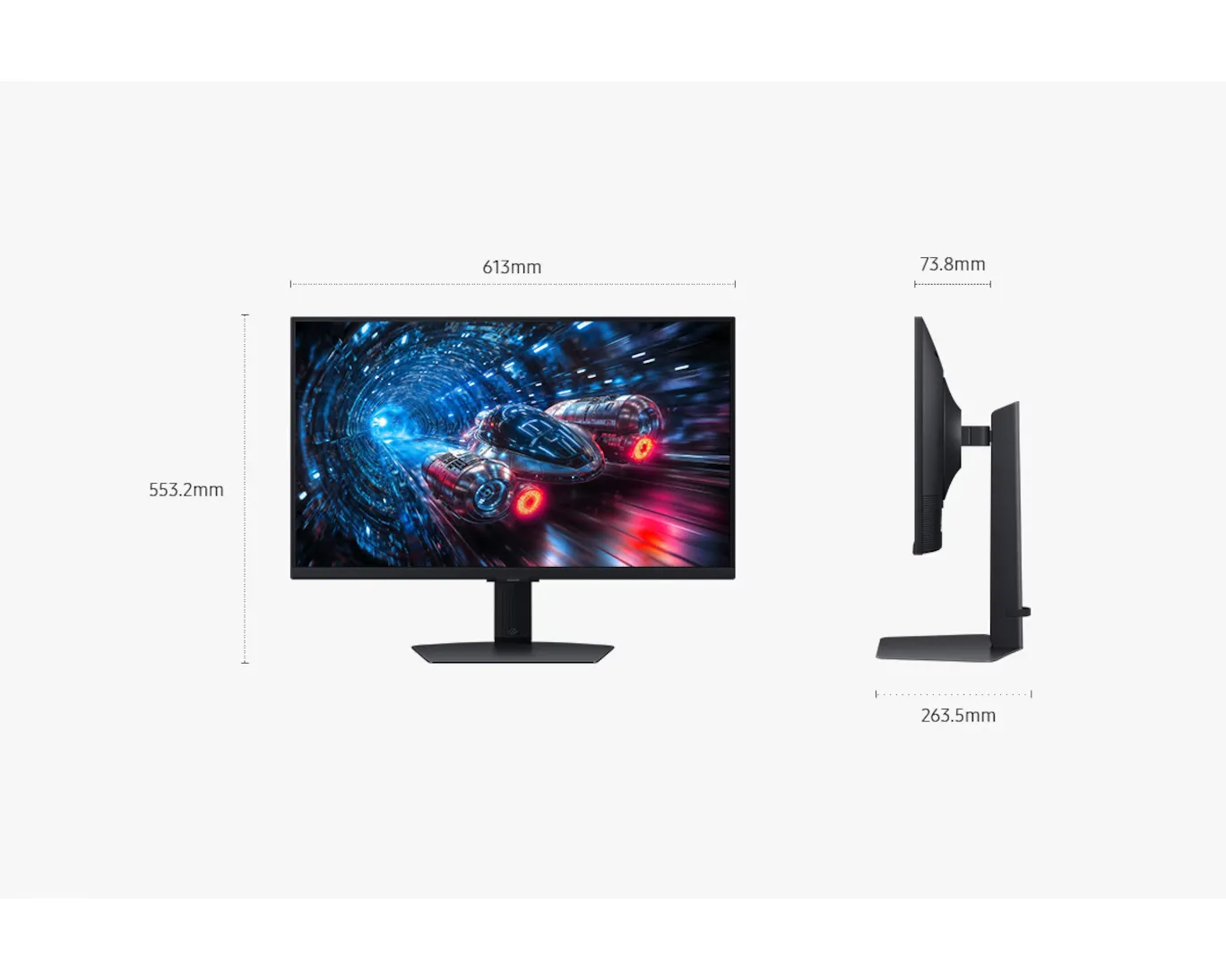  Samsung Monitor 27" ODS G7 4K 360H G70SF