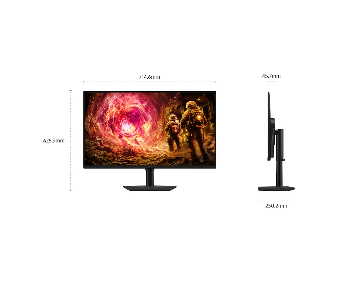 Samsung Monitor 32" ODS G5 QHD 180H G50F