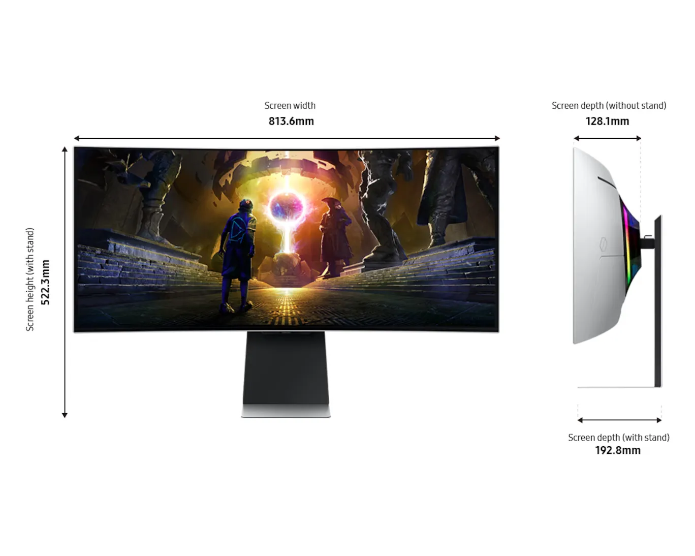 Samsung Monitor 34" ODS OLED G8 G85SD