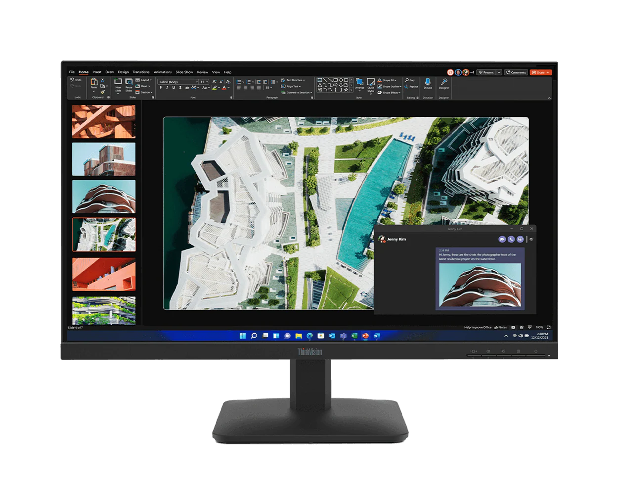 Lenovo ThinkVision S27-4e (64BEKAR1TH) 27" FHD 100Hz Monitor (HDMI , VGA)