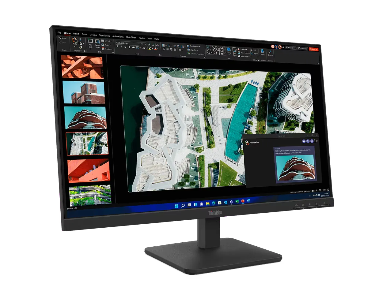 Lenovo ThinkVision S27-4e (64BEKAR1TH) 27" FHD 100Hz Monitor (HDMI , VGA)