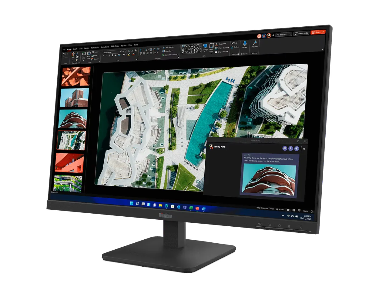 Lenovo ThinkVision S27-4e (64BEKAR1TH) 27" FHD 100Hz Monitor (HDMI , VGA)