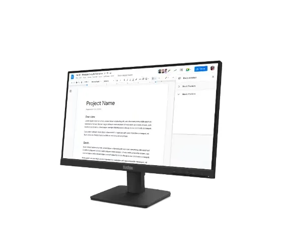 Lenovo ThinkVision S22-4e (64CBKAR6TH) 23.8" FHD 100Hz Monitor(VGA , HDMI)