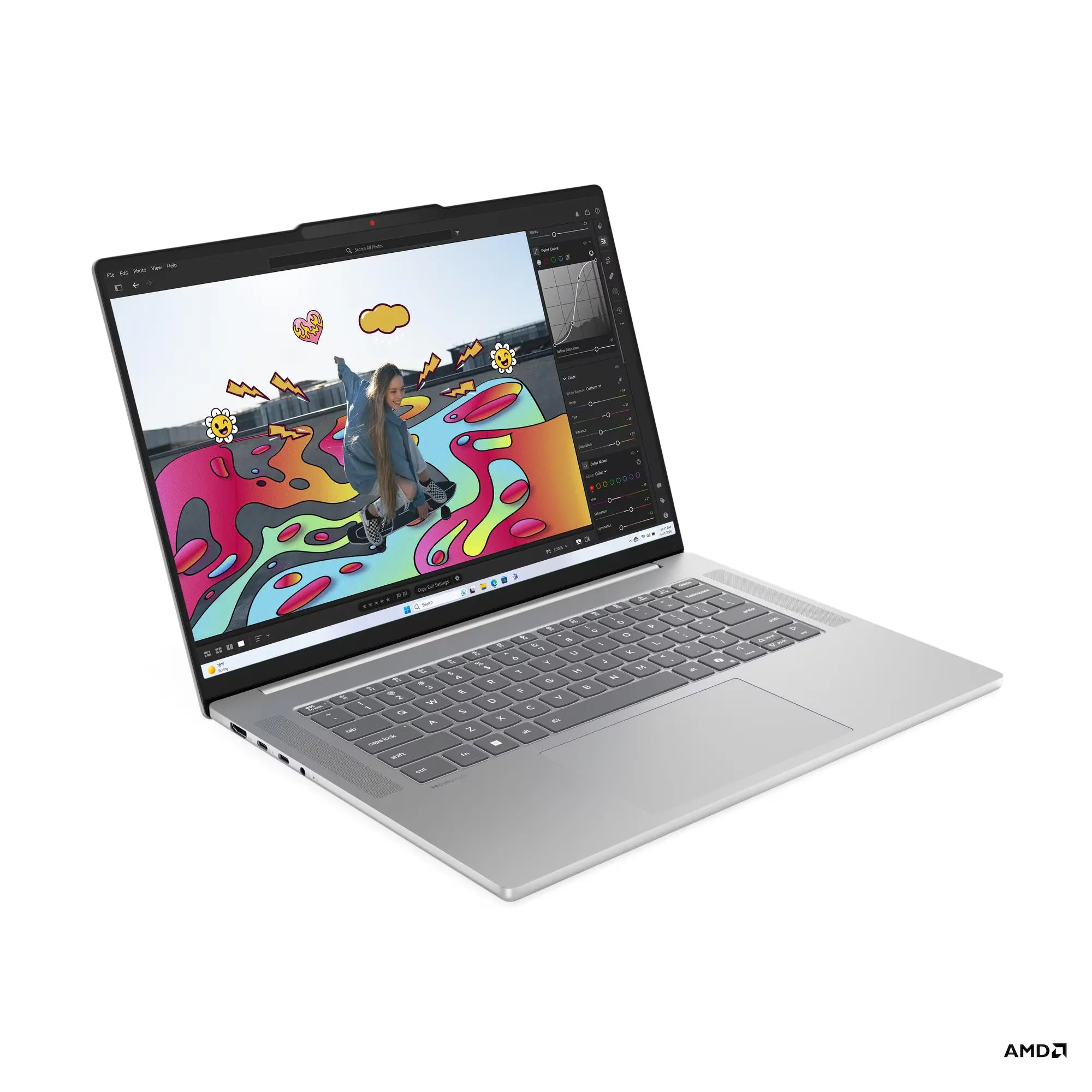Lenovo Ideapad IPS5 15ARP10 (83J3000HTA) Ryzen 7 7735HS/16GB/1TB/15.3"/Win11+Office (Cloud Grey)