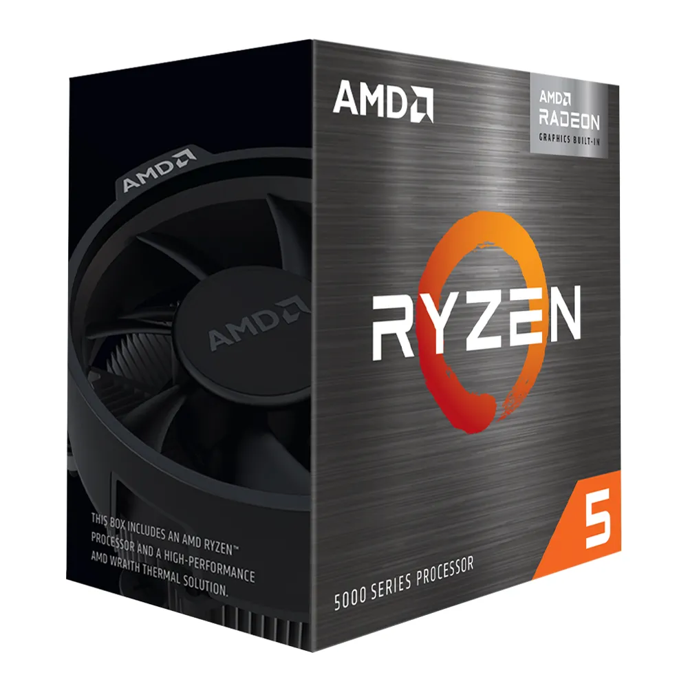 AMD Ryzen 5 5500GT, with Wraith Stealth Cooler