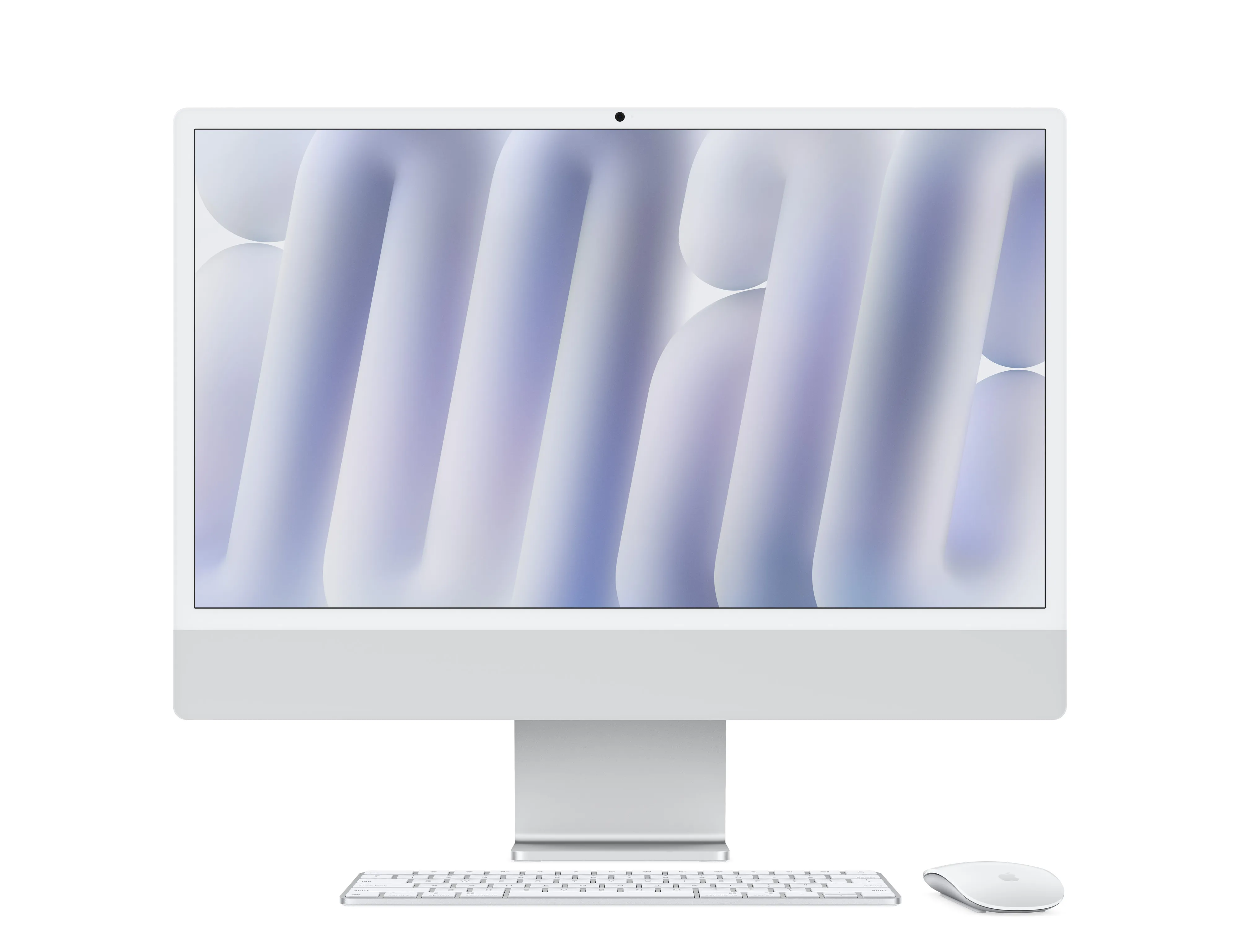 24-inch iMac with Retina 4.5K display: Apple M4 chip with 8‑core CPU and 8‑core GPU, 16GB, 256GB SSD - Silver | กรุณาติดต่อเจ้าหน้าที่เพื่อเช็คสินค้าก่อนทำการสั่งซื้อ