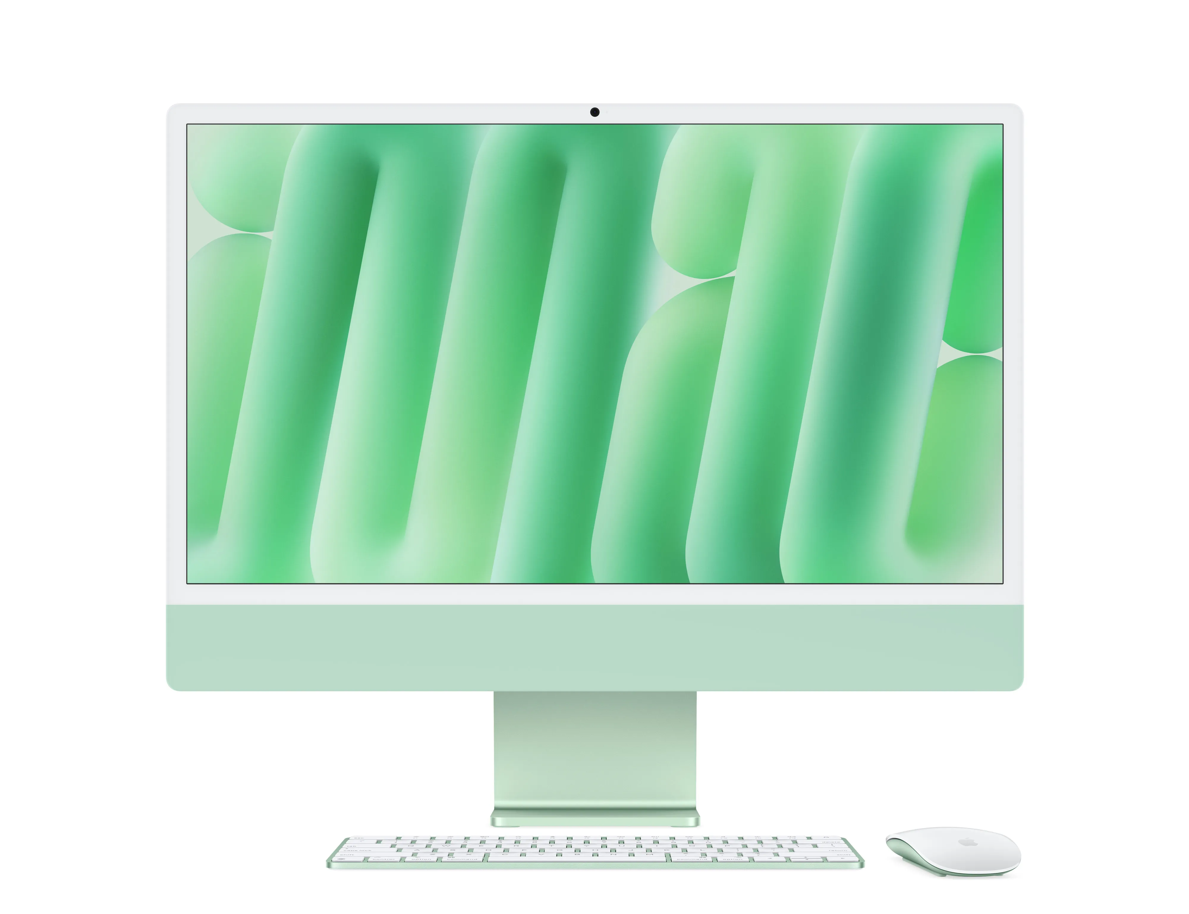 24-inch iMac with Retina 4.5K display: Apple M4 chip with 8‑core CPU and 8‑core GPU, 16GB, 256GB SSD - Green | กรุณาติดต่อเจ้าหน้าที่เพื่อเช็คสินค้าก่อนทำการสั่งซื้อ