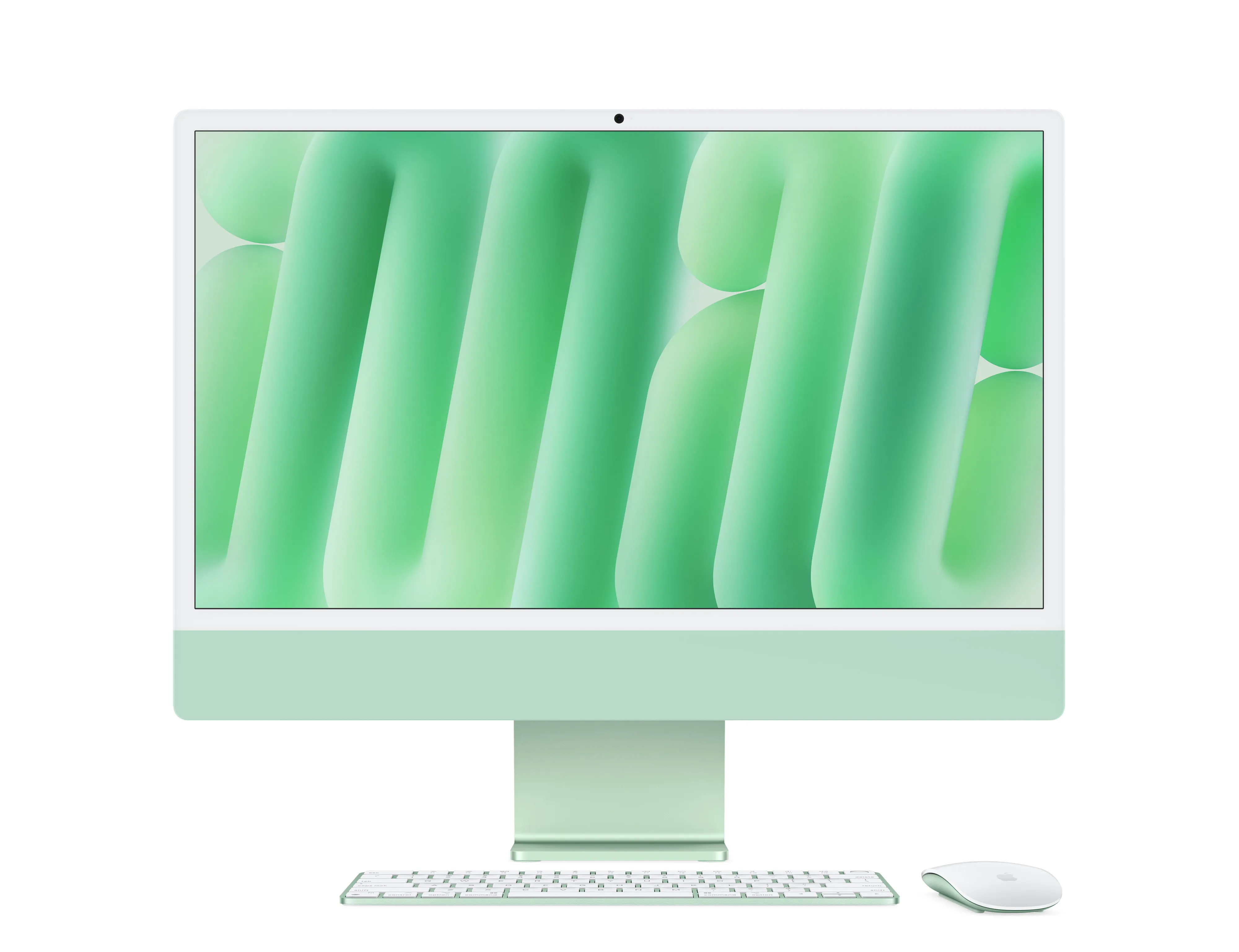 24-inch iMac with Retina 4.5K display: Apple M4 chip with 10‑core CPU and 10‑core GPU, 16GB, 256GB SSD - Green | กรุณาติดต่อเจ้าหน้าที่เพื่อเช็คสินค้าก่อนทำการสั่งซื้อ