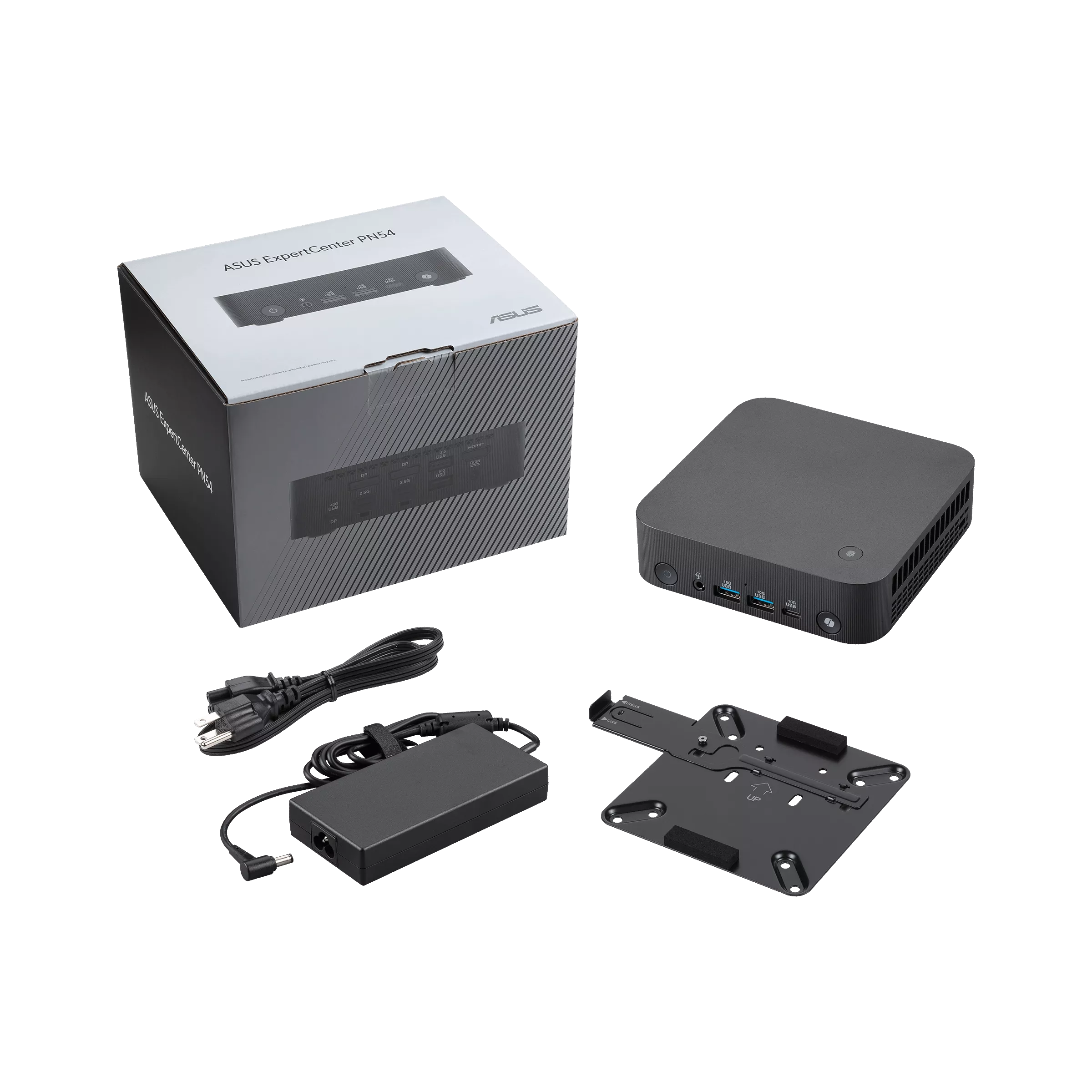 Asus Mini PC PN54 PN54-S70045NN AMD Ryzen Ai 7 350 RAM16GDDR5, 512GSSD, Win11Pro Combo MK (FULL SET)