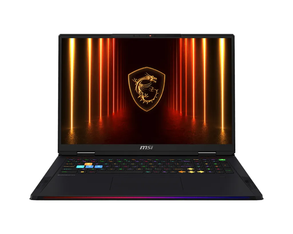 โน๊ตบุ๊ค Notebook MSI Raider 18 HX AI A2XWJG-869TH Core Ultra 9/RTX 5090/64GB/2TB/18"/Win11+Office (Core Black)