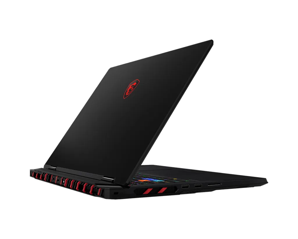 โน๊ตบุ๊ค Notebook MSI Raider 18 HX AI A2XWJG-869TH Core Ultra 9/RTX 5090/64GB/2TB/18"/Win11+Office (Core Black)