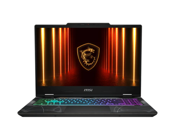 โน๊ตบุ๊ค Notebook MSI Cyborg 15 B2RWFKG-058TH Core 7/RTX 5060/16GB/512GB/15.6"/Win11+Office (Translucent Black)