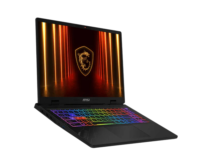 โน๊ตบุ๊ค Notebook MSI Crosshair A16 HX D8WFKG-053TH Ryzen 9/RTX 5060/16GB/512GB/16"/Win11+Office (Cosmos Gray)