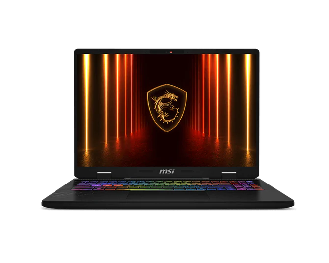 โน๊ตบุ๊ค Notebook MSI Crosshair A16 HX D8WGKG-052TH Ryzen™ 9 8940HX/16GB/512GB/RTX5070/16"/Win11+Office2021 (Cosmos Gray)