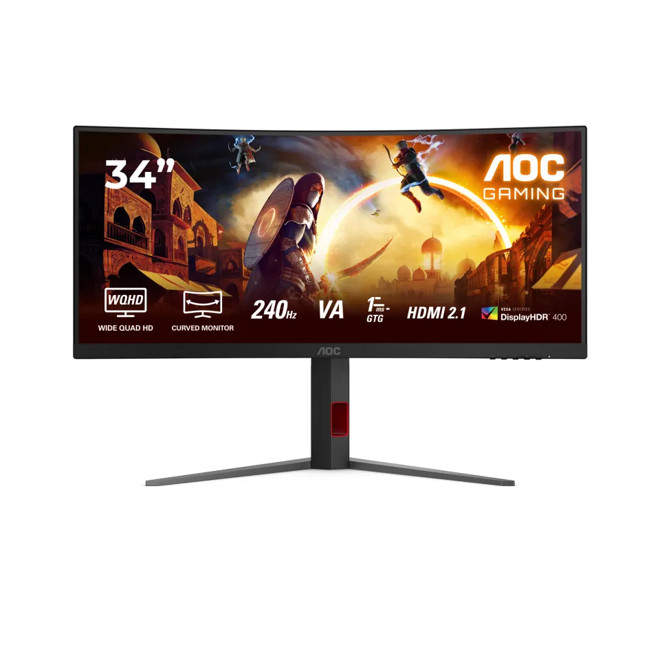 AOC CU34G4Z/67 34" WQHD 240Hz Gaming Monitor