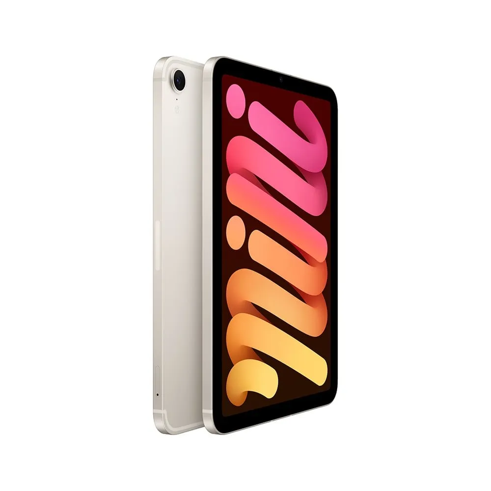 Apple iPad mini (A17 Pro) Wi-Fi + Cellular 256GB - Starlight | กรุณาติดต่อเจ้าหน้าที่เพื่อเช็คสินค้าก่อนทำการสั่งซื้อ