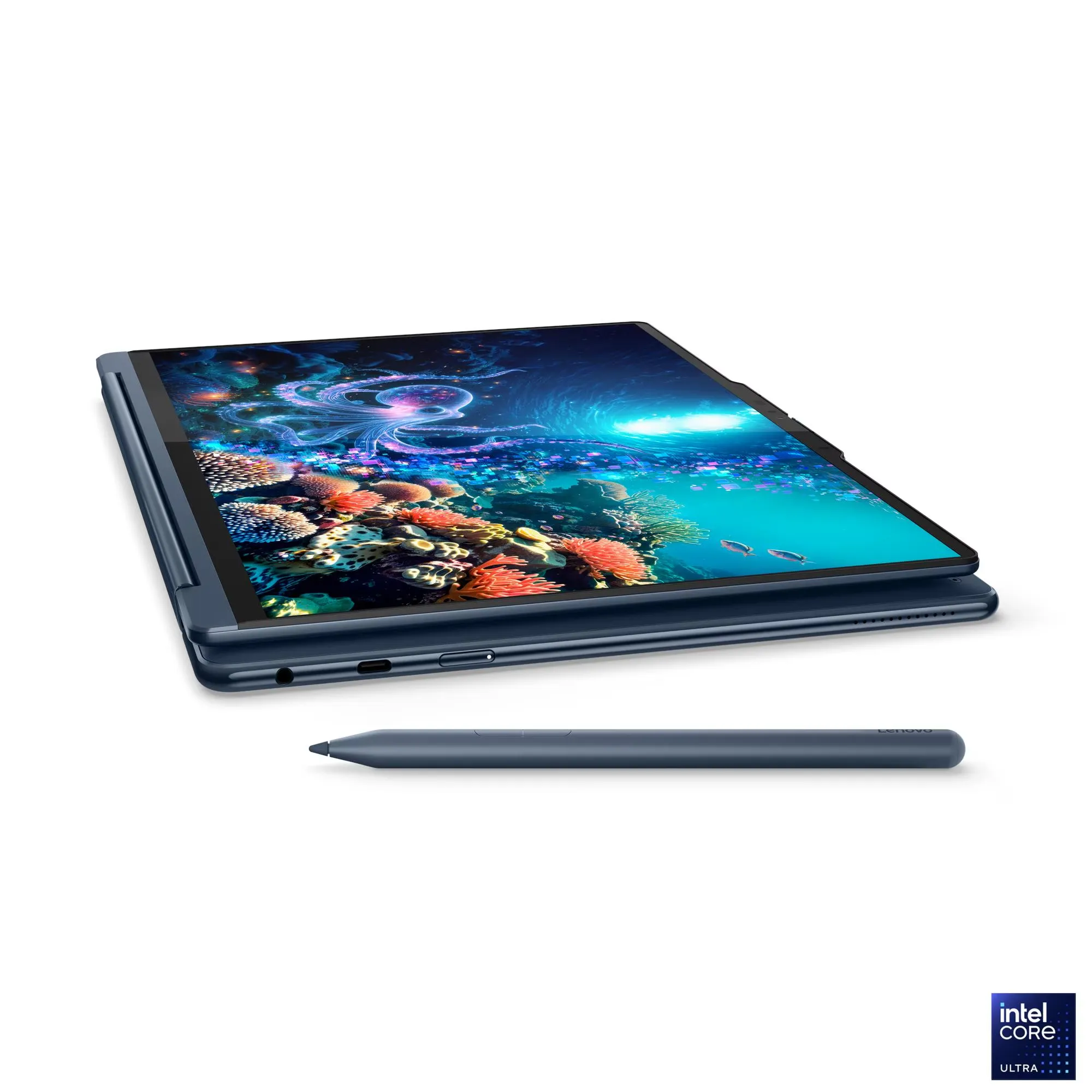 Lenovo Yoga 9 2-in-1 14ILL10 (83LC0012TA) Core Ultra 7 258V/32GB/1TB/14"/Win11+Office (Cosmic Blue)