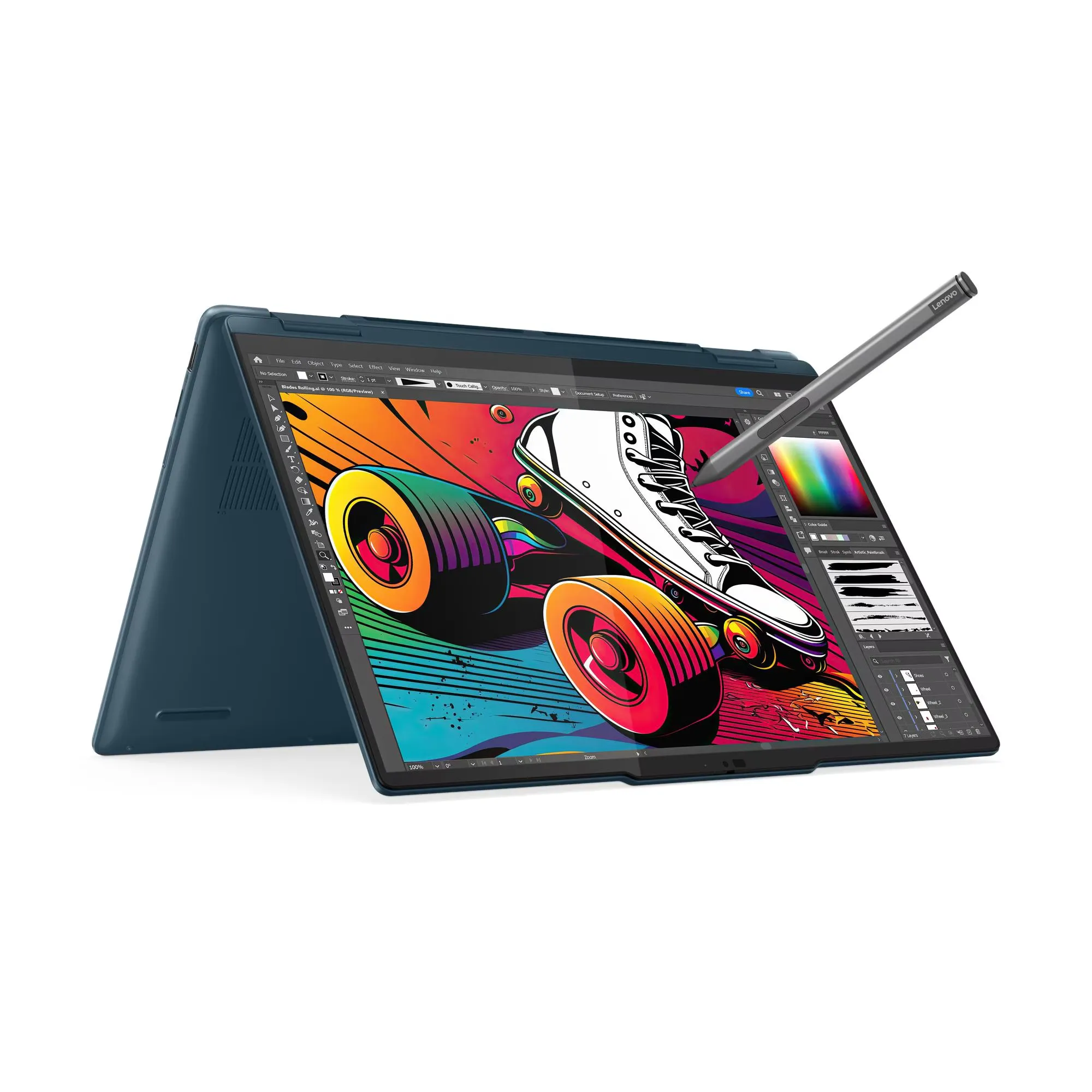 Lenovo Yoga 7 2-in-1 14IML9 (83DJ00H4TA) Core Ultra 5 125H/16GB/512GB/14"/Win11+Office (Tidal Teal0