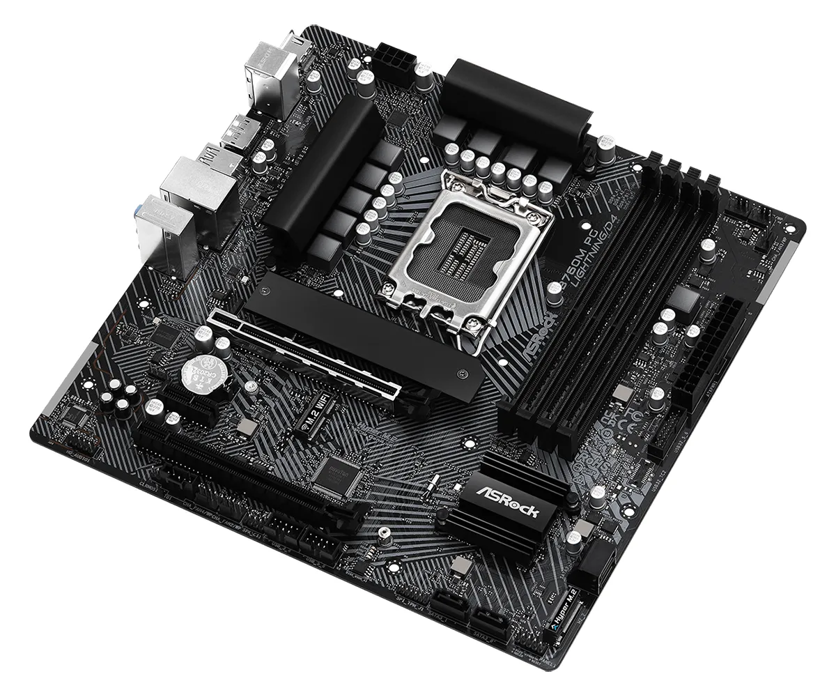 เมนบอร์ด ASROCK MB B760M-PG-LIGHTNING/D4