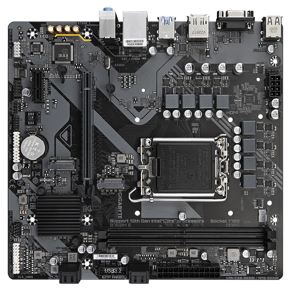 เมนบอร์ด GIGABYTE MB GA_B760M_E