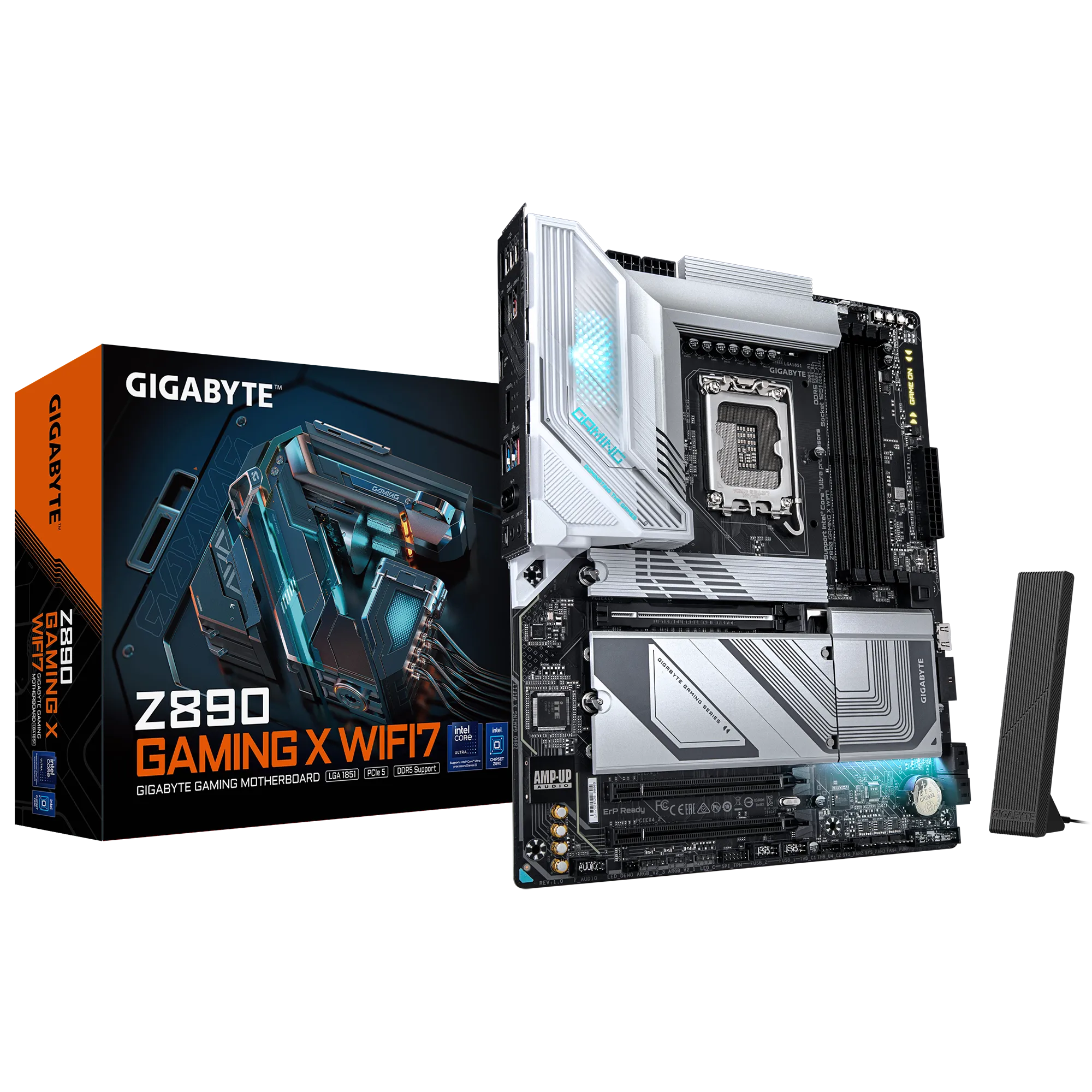 เมนบอร์ด GIGABYTE MB GA_Z890_GAMING_X_WIFI7_REV1.1 | กรุณาติดต่อเจ้าหน้าที่เพื่อเช็คสินค้าก่อนทำการสั่งซื้อ