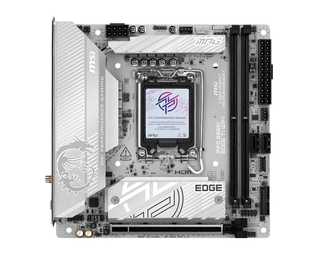 เมนบอร์ด MSI MB MPG-B860I-EDGE-TI-WIFI