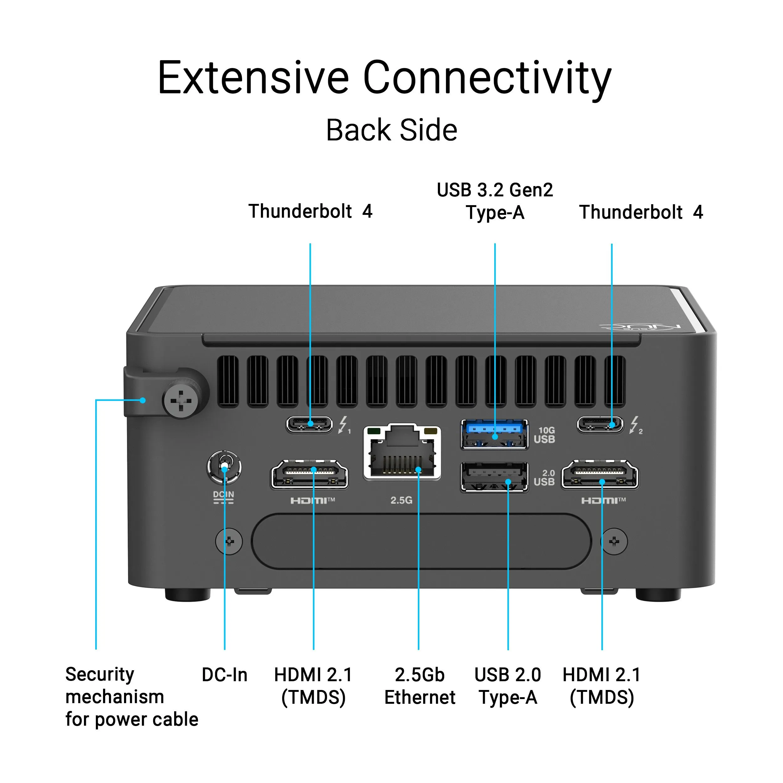 Asus NUC 15 Pro RNUC15CRHC700000I C7-240H 10C/16T upto 5.20GHz 24MB Intel Graphic