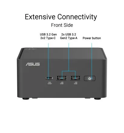Asus NUC 15 Pro RNUC15CRHI300000I Core 3-100U 6C/8T upto 4.70GHz 10MB Intel Graphic