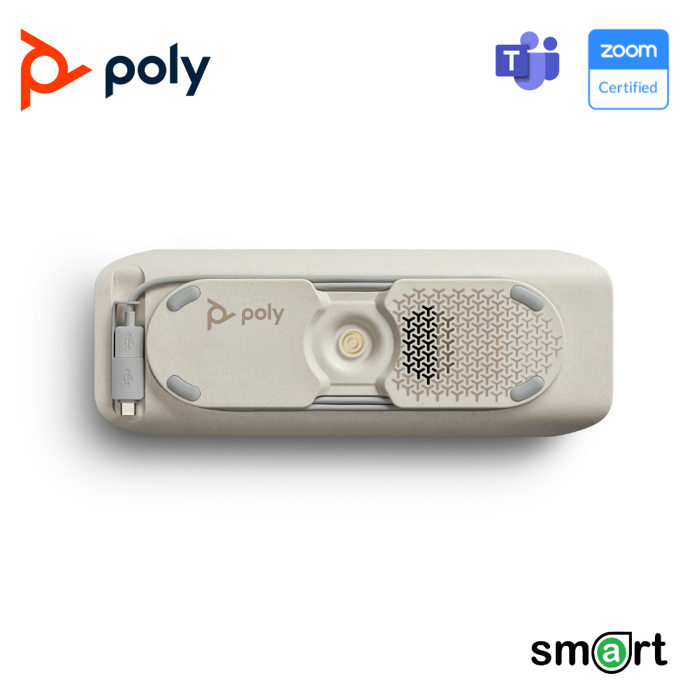 Poly SYNC 40 USB-A / USB-C Bluetooth Smart Speakerphone รองรับภาษาไทย