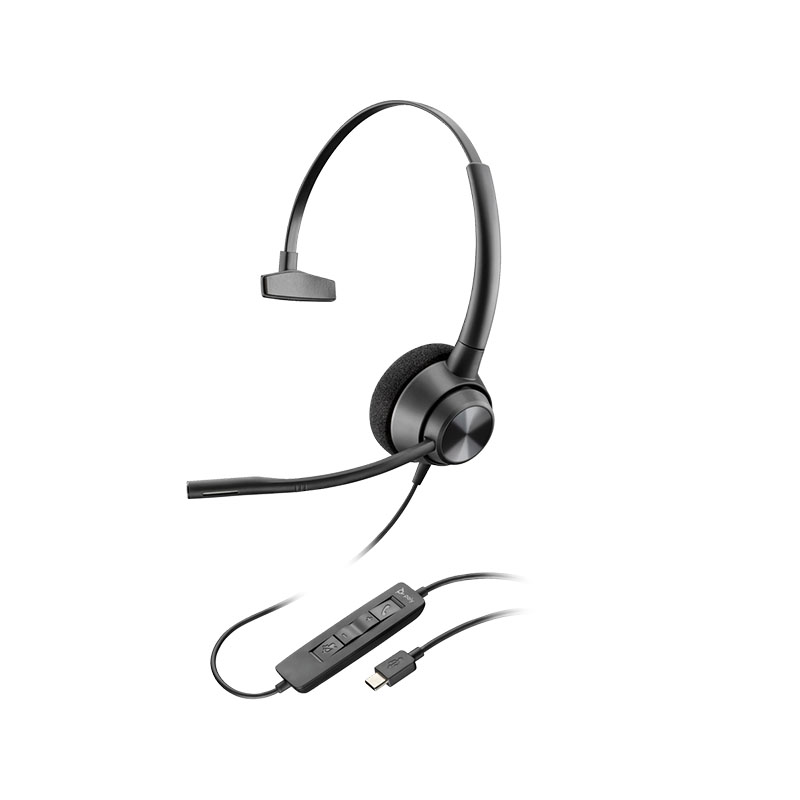 Poly EncorePro 310 Stereo USB-A Headset 