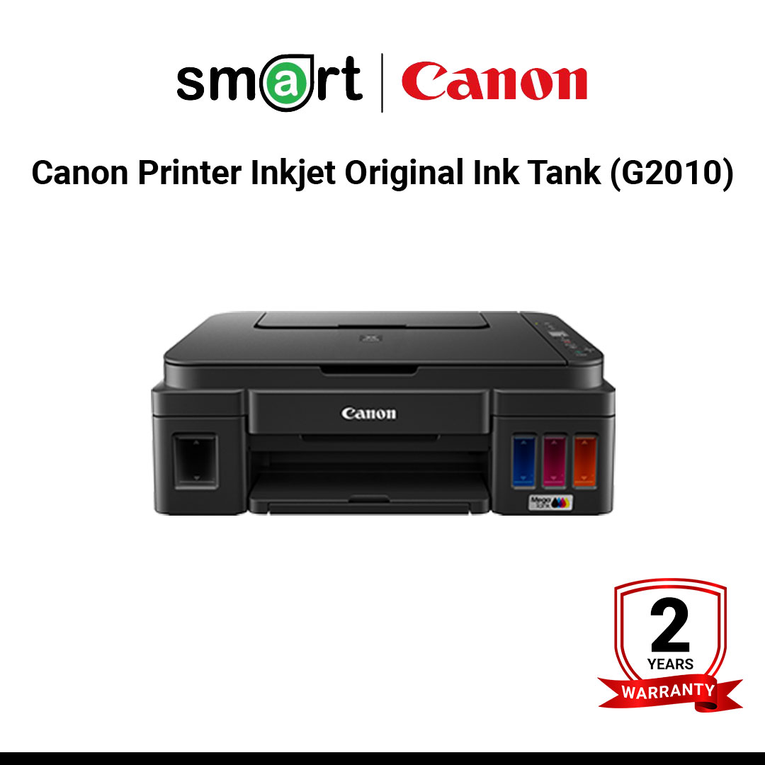 เครื่องพิมพ์อิงค์เจ็ท Canon Printer Inkjet Original Ink Tank 4 Colors All In One, A4