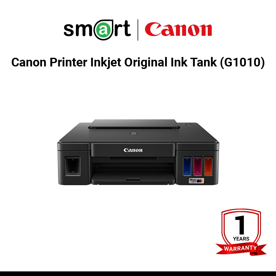 เครื่องพิมพ์อิงค์เจ็ท Canon Printer Inkjet Original Ink Tank 4 Colors, A4