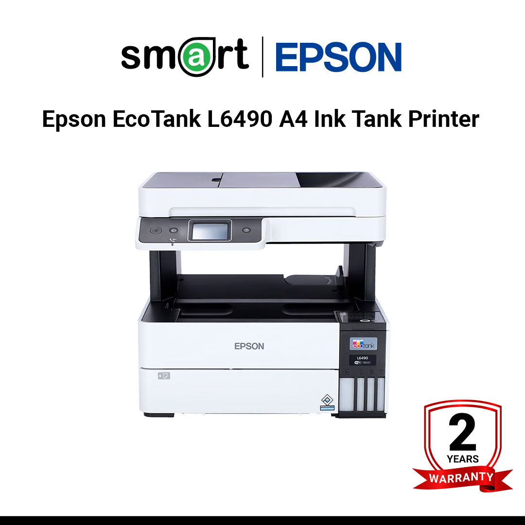 เครื่องพิมพ์อิงค์เจ็ท Epson EcoTank L6490 A4 Ink Tank Printer